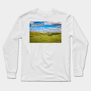 North Dakota Badlands Long Sleeve T-Shirt